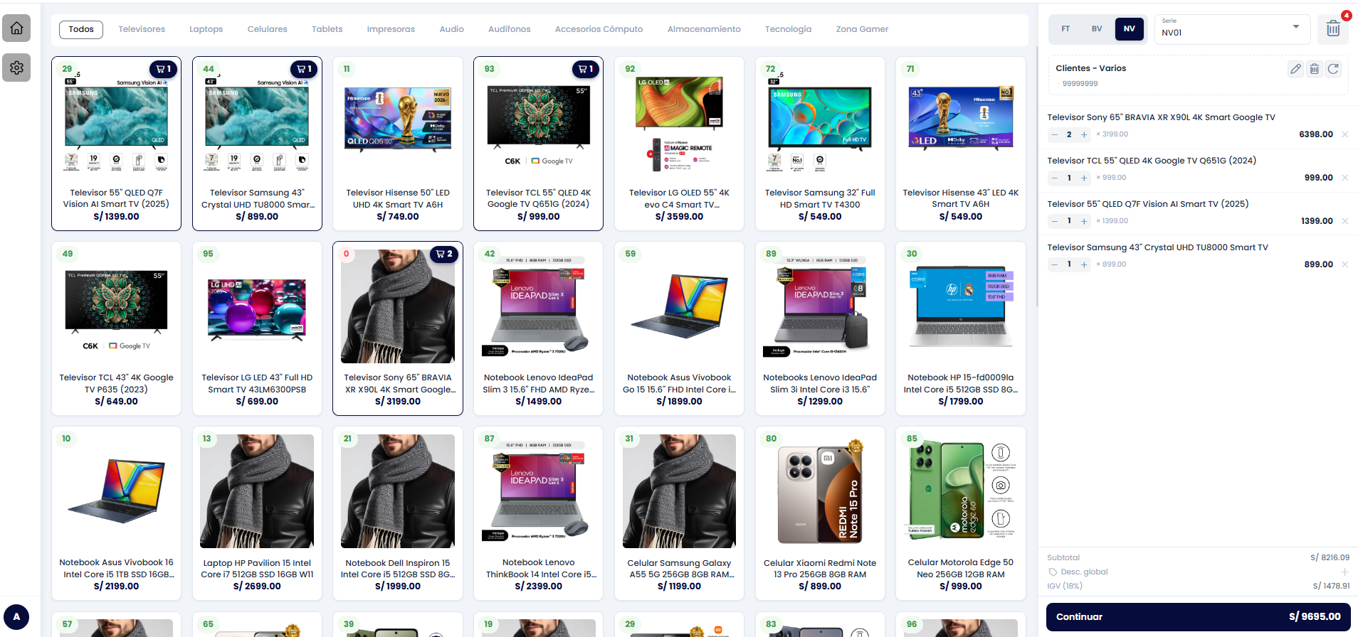 SIFE Web - punto de venta